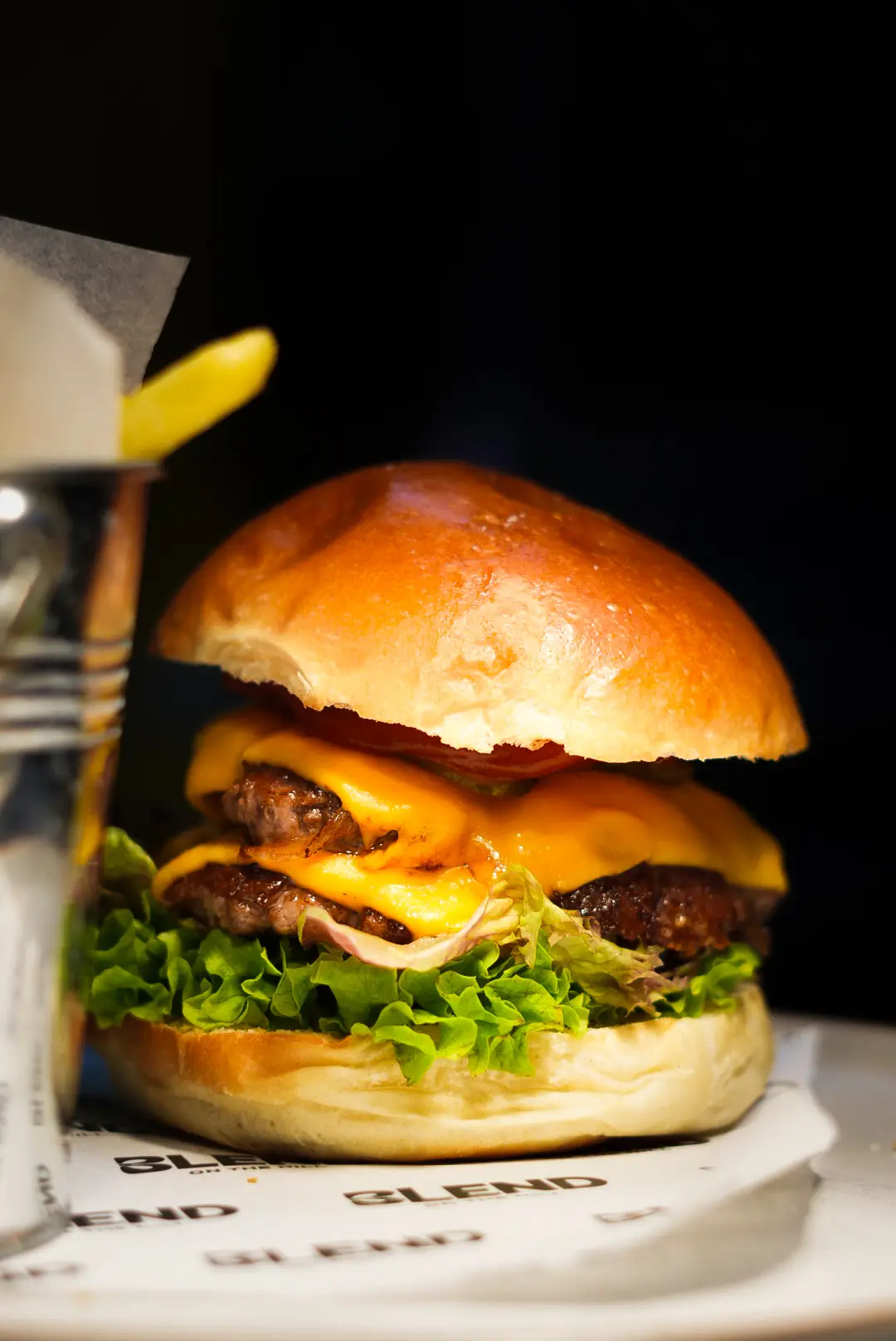 Double cheeseburger