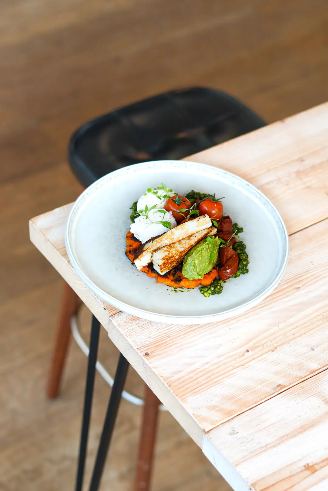 Halloumi hash